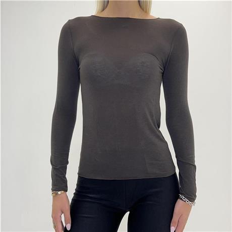 Maglia in viscosa e cashmere BLEND